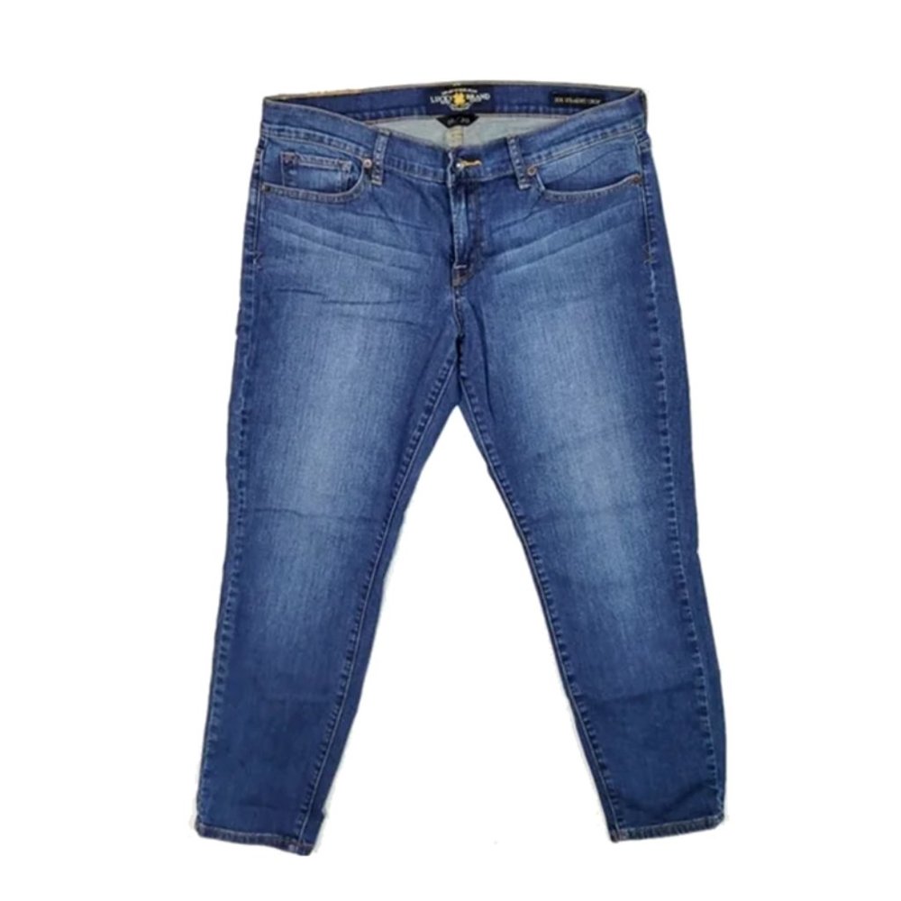 Lucky Brand Zoe Straight Crop Jeans